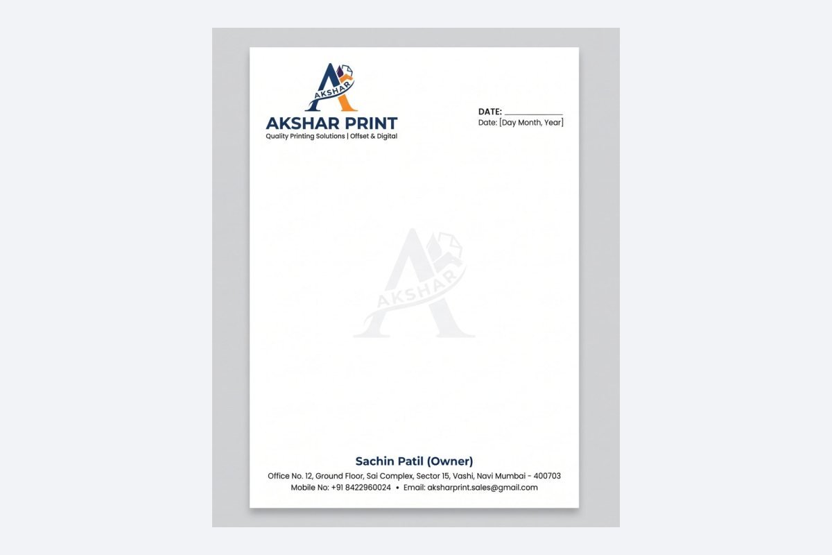 Bond Paper Letterhead